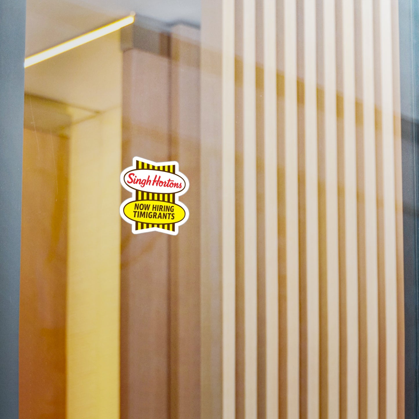 "Singh Hortons" Sticker