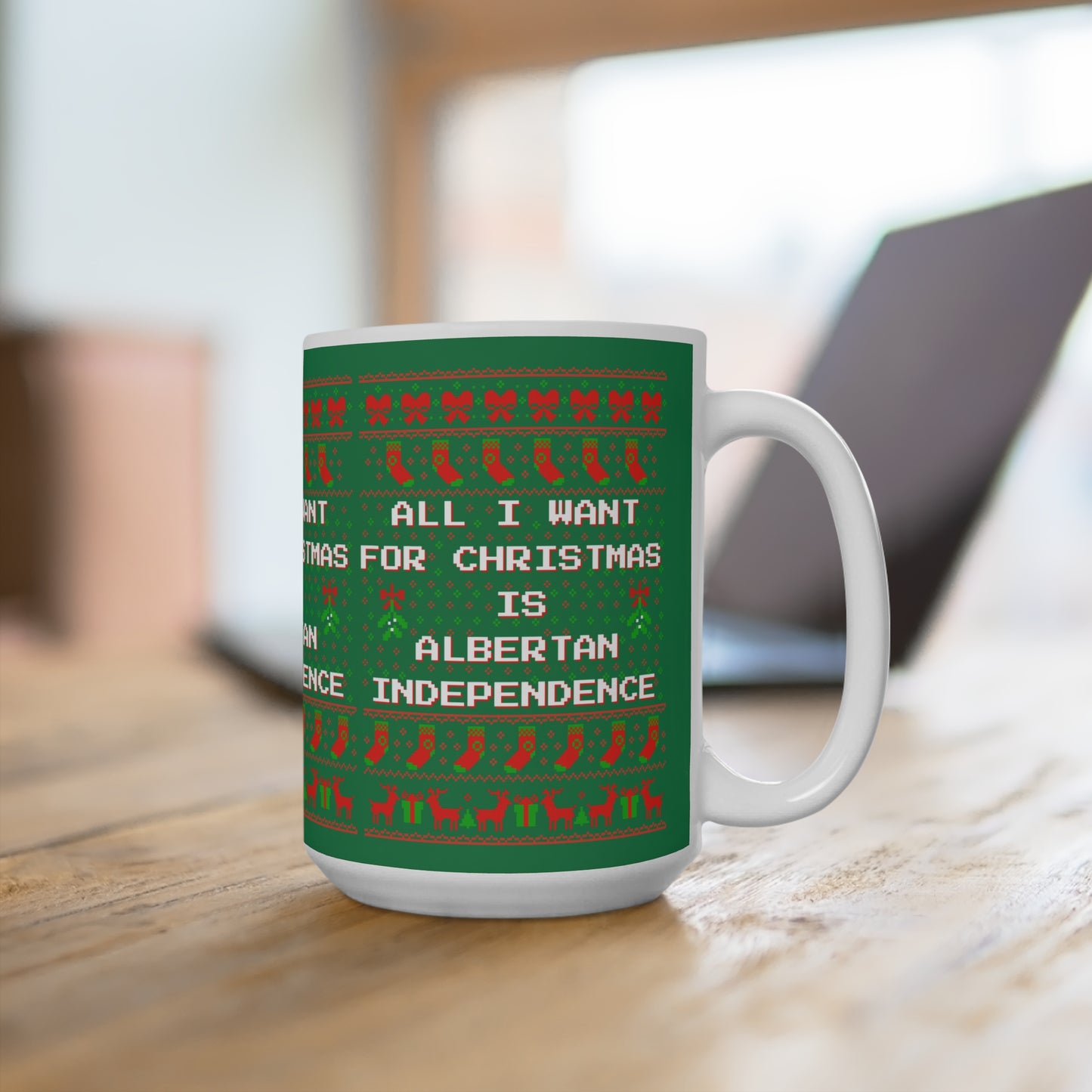 "Alberta Independence" Xmas Mug