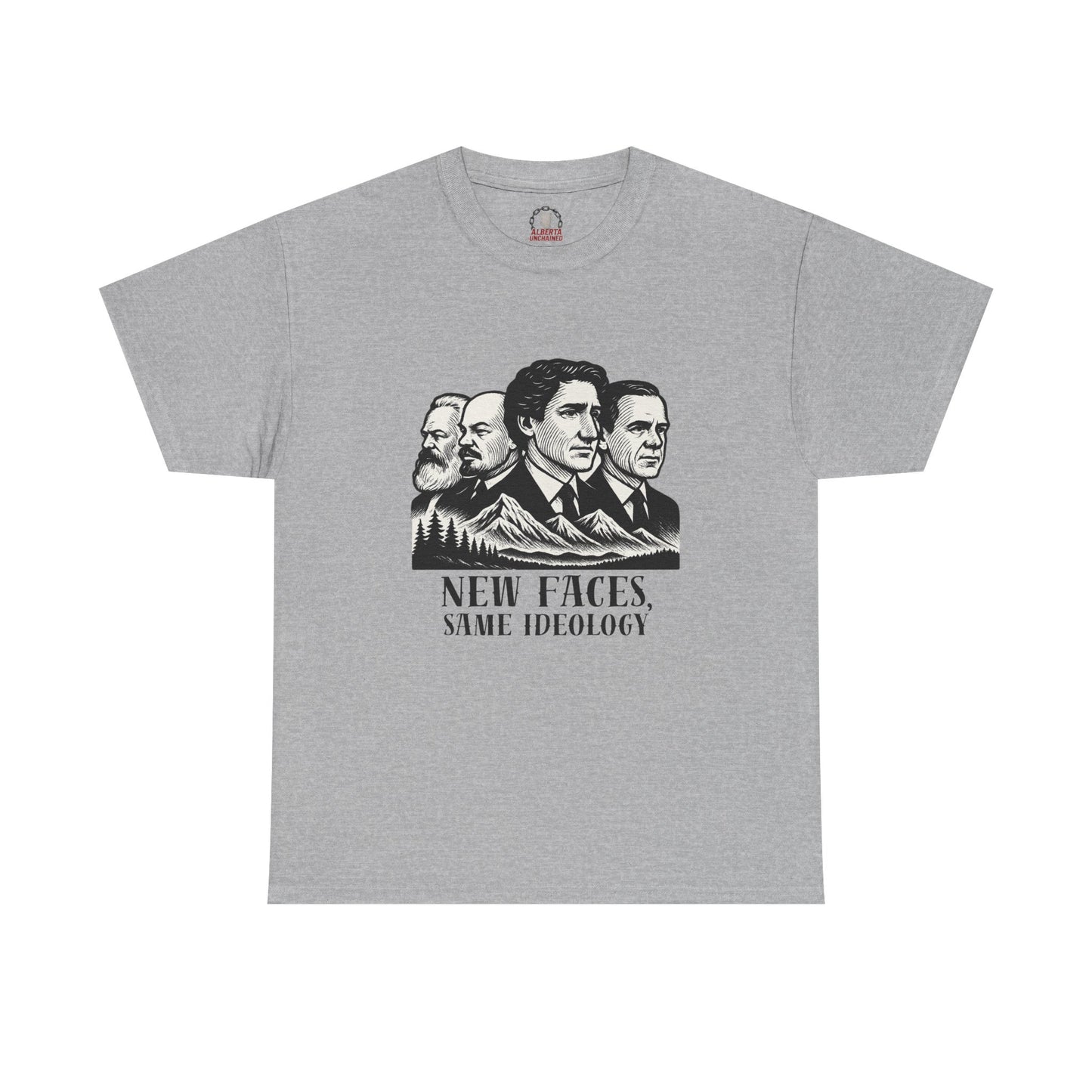 "New Faces, Same Ideology" T-Shirt