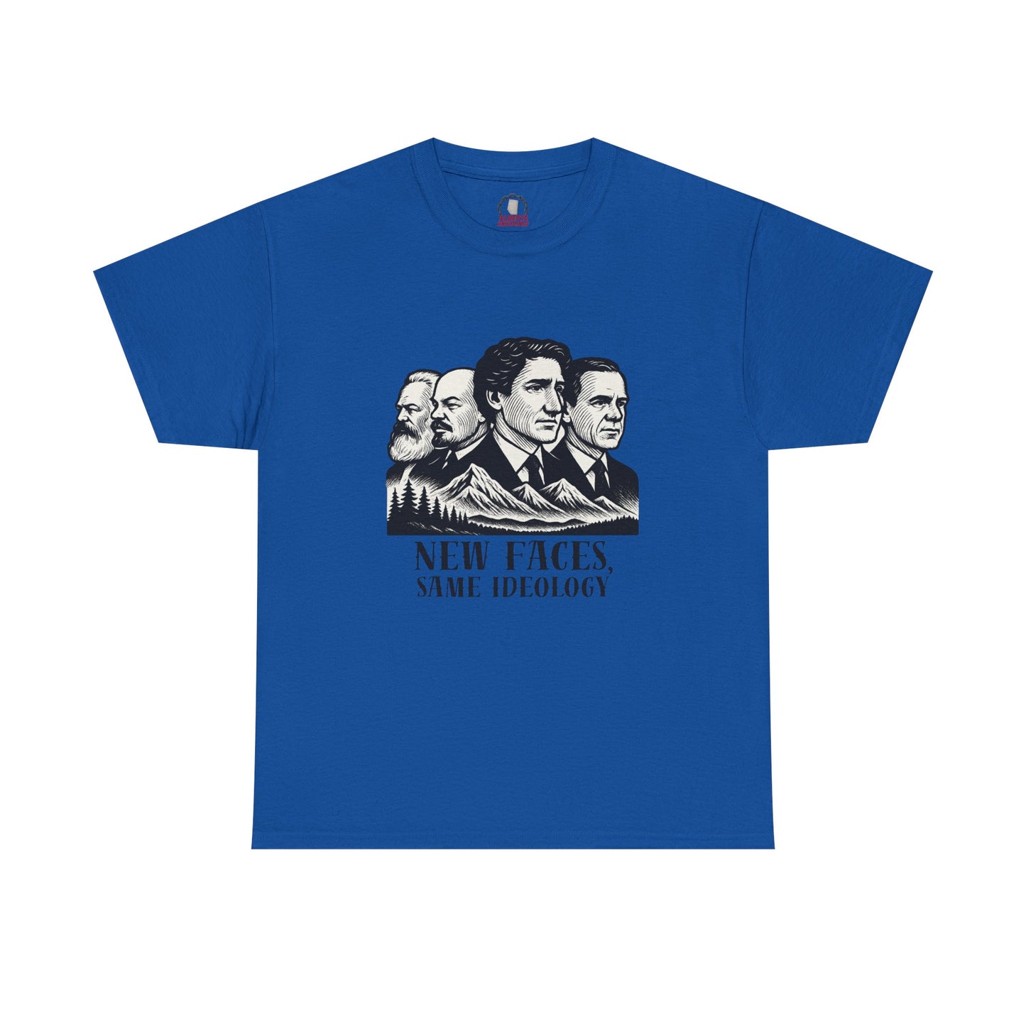 "New Faces, Same Ideology" T-Shirt