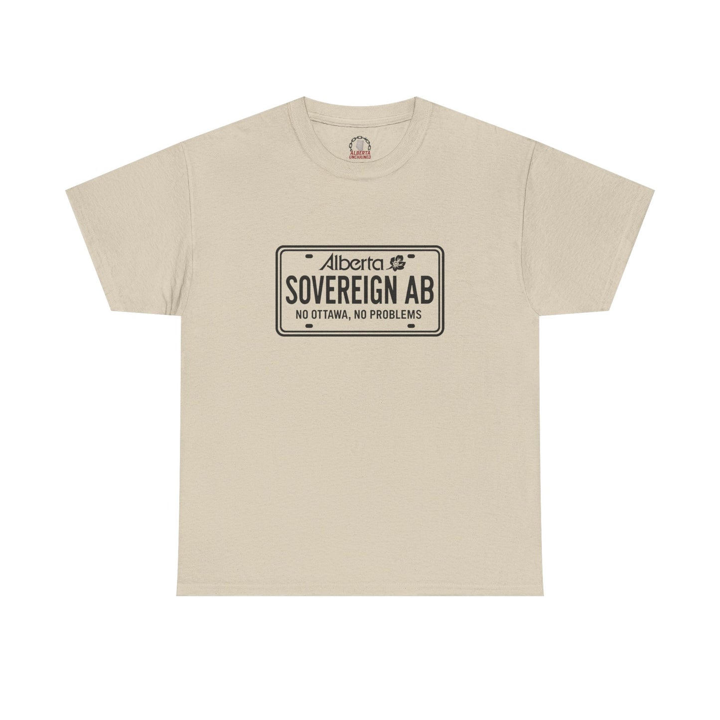 "Sovereign AB License Plate" T-Shirt