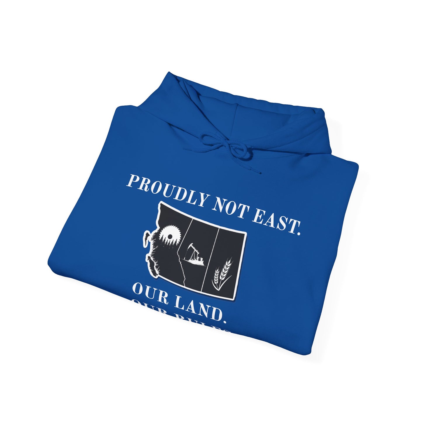 "Proudly Not East" Hoodie