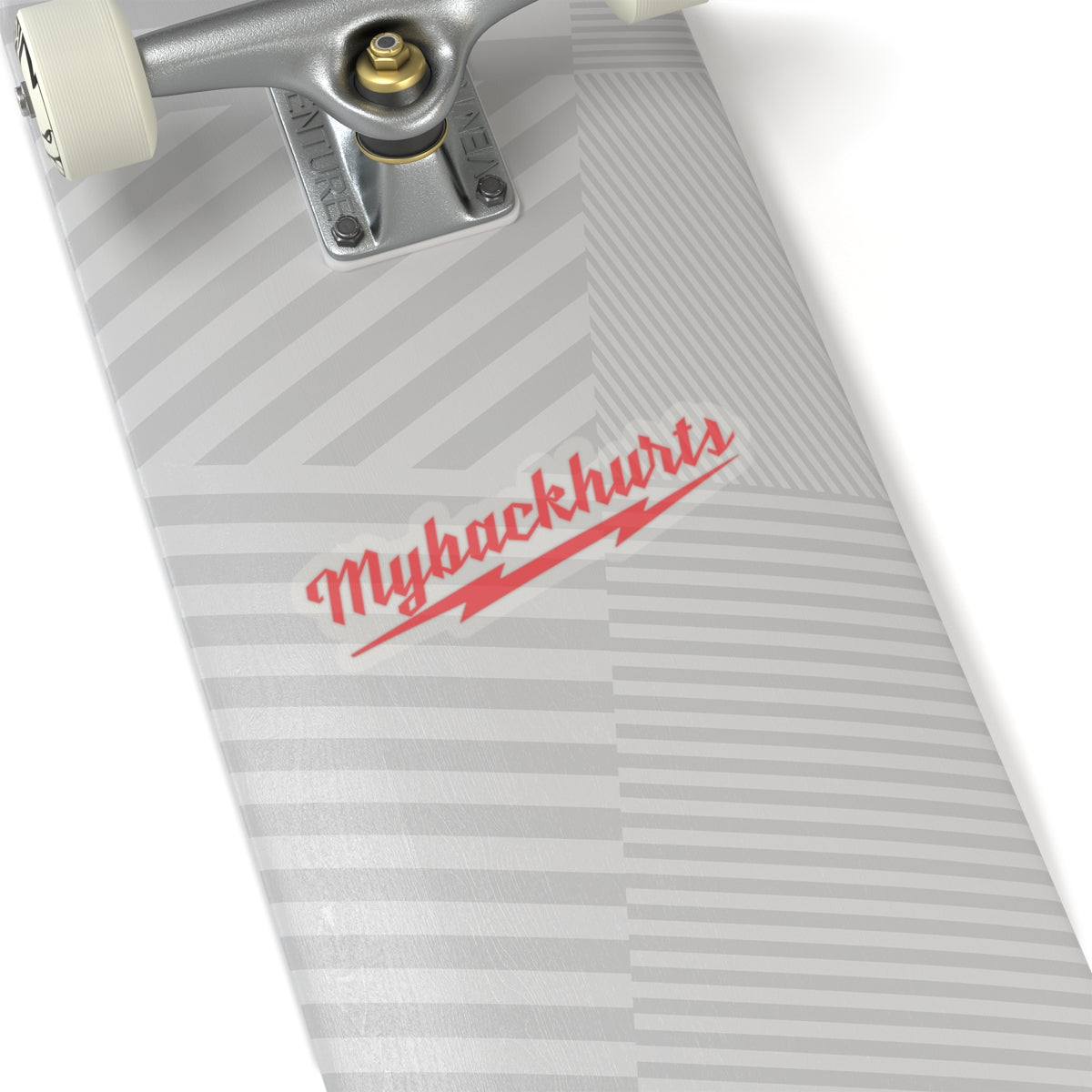 "MyBackHurts" Sticker