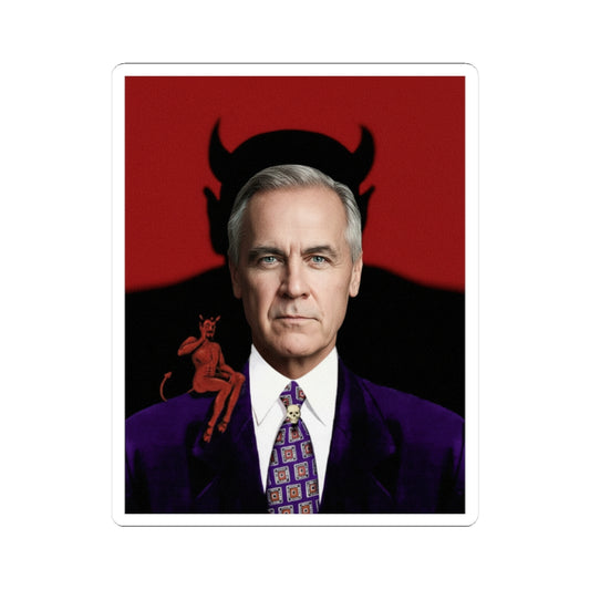 "Mark Carney Devil" Sticker