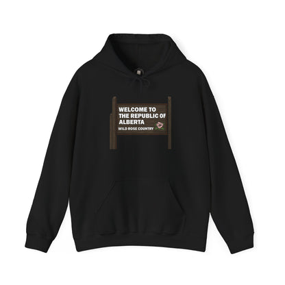 "Republic of Alberta Sign" Hoodie