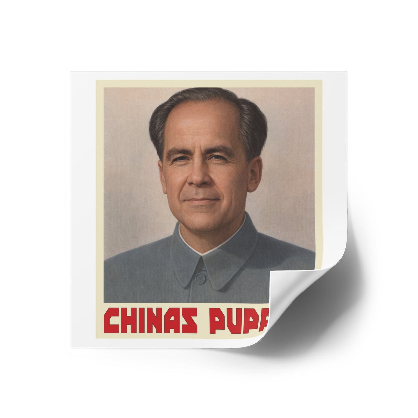 "China's Puppet" Sticker