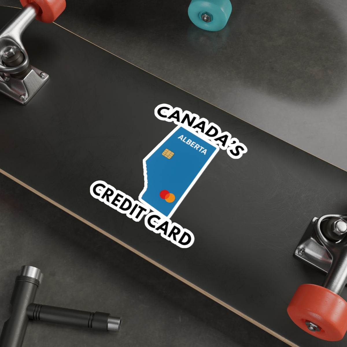 "Canada's Credit Card" Sticker