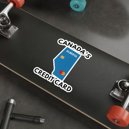 "Canada's Credit Card" Sticker