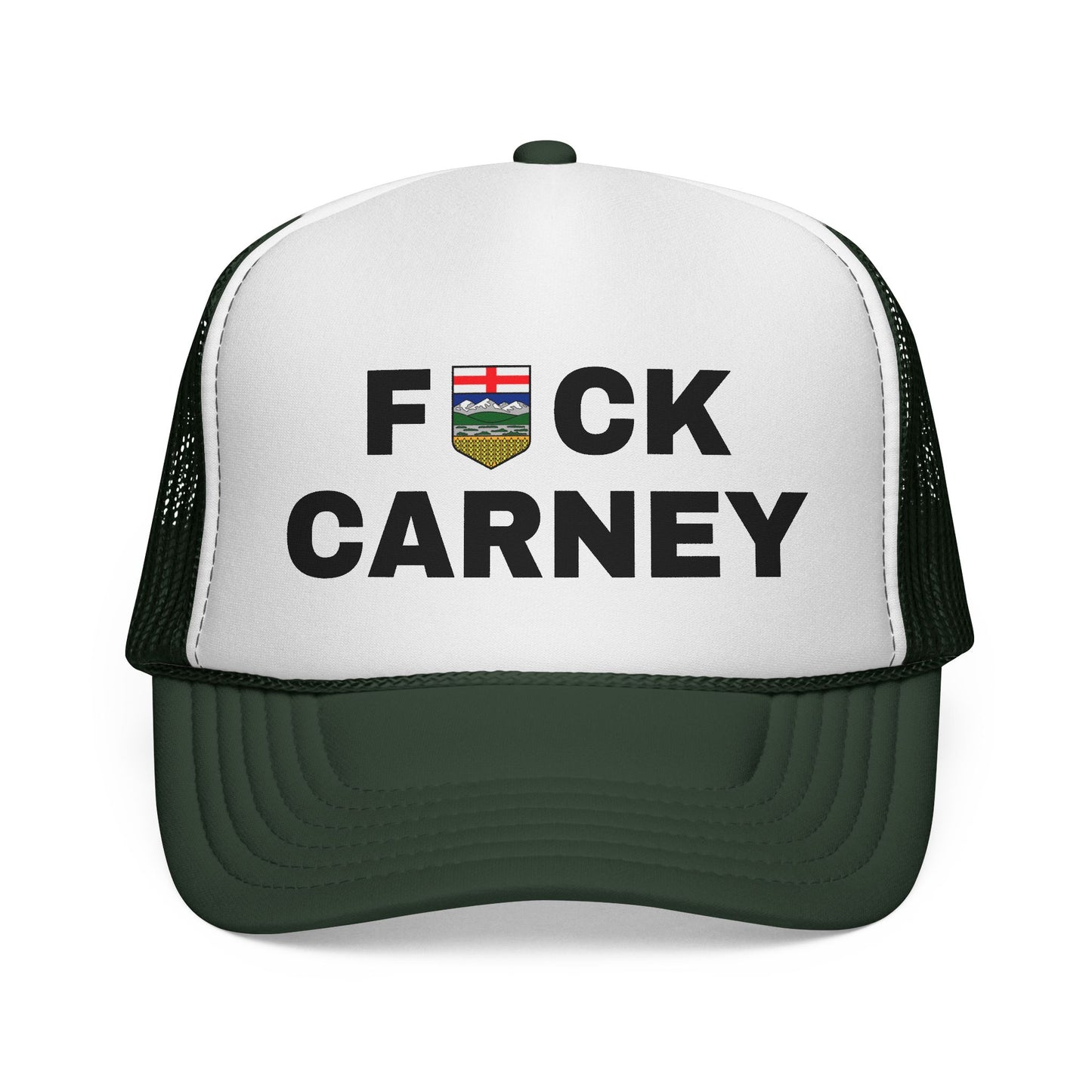 "F Carney Crest" Trucker Hat