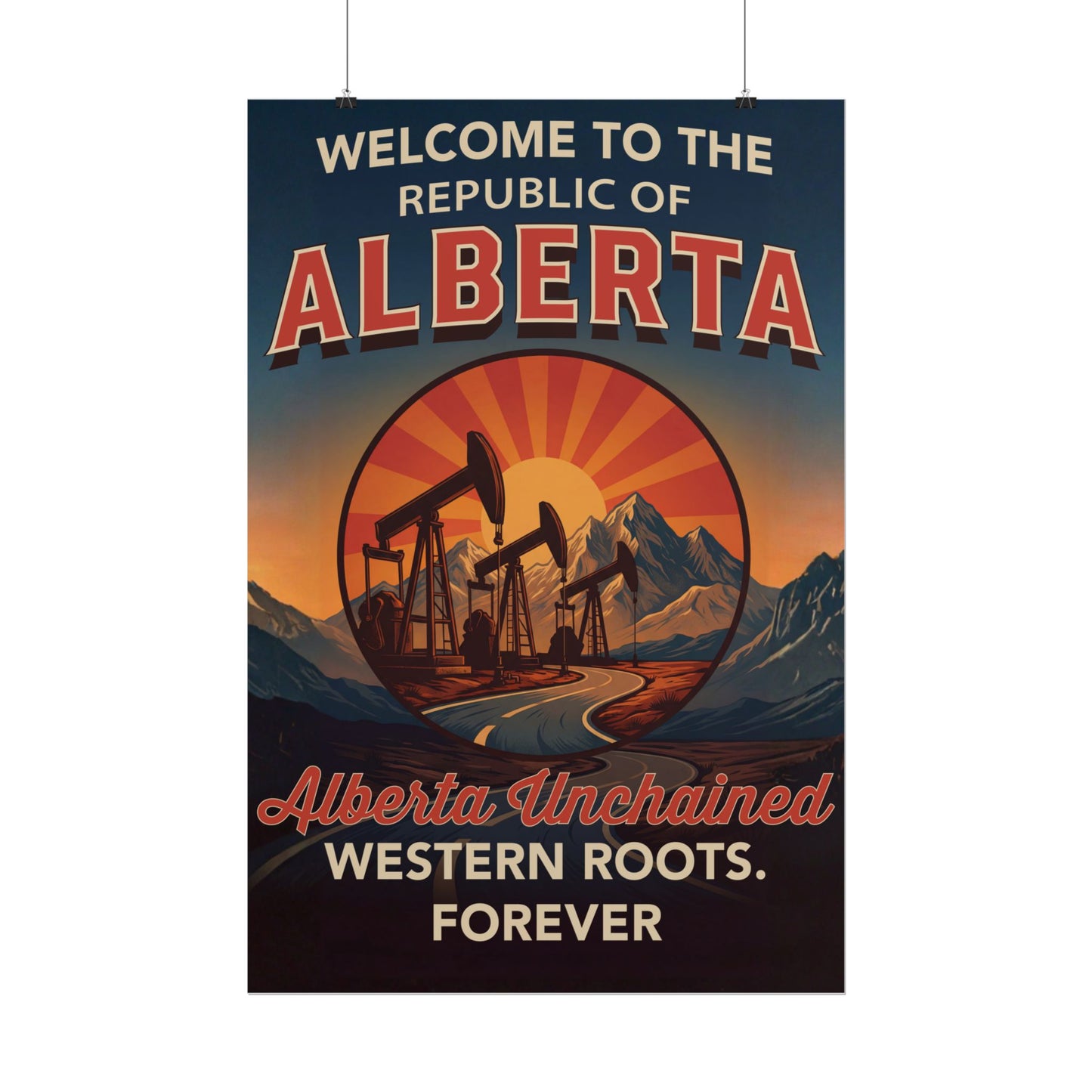 "Albertan Republic" Poster