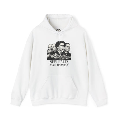 "New Faces, Same Ideology" Hoodie