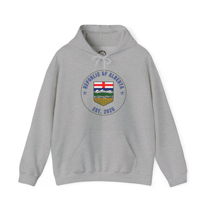 "Alberta Republic Badge" Hoodie