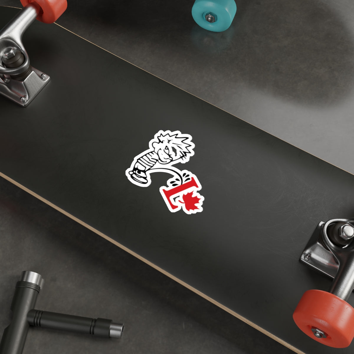 "Peeing on the Liberals" Sticker