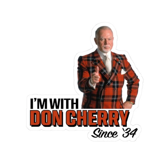 "I'm With Don" Sticker
