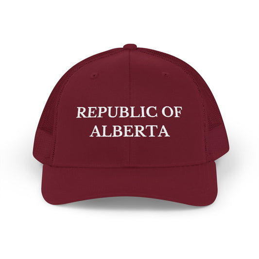 "Republic of Alberta" Trucker Hat