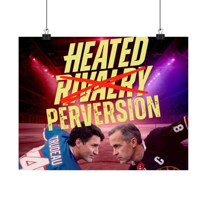 "Heated Rivalry" Satin Posters