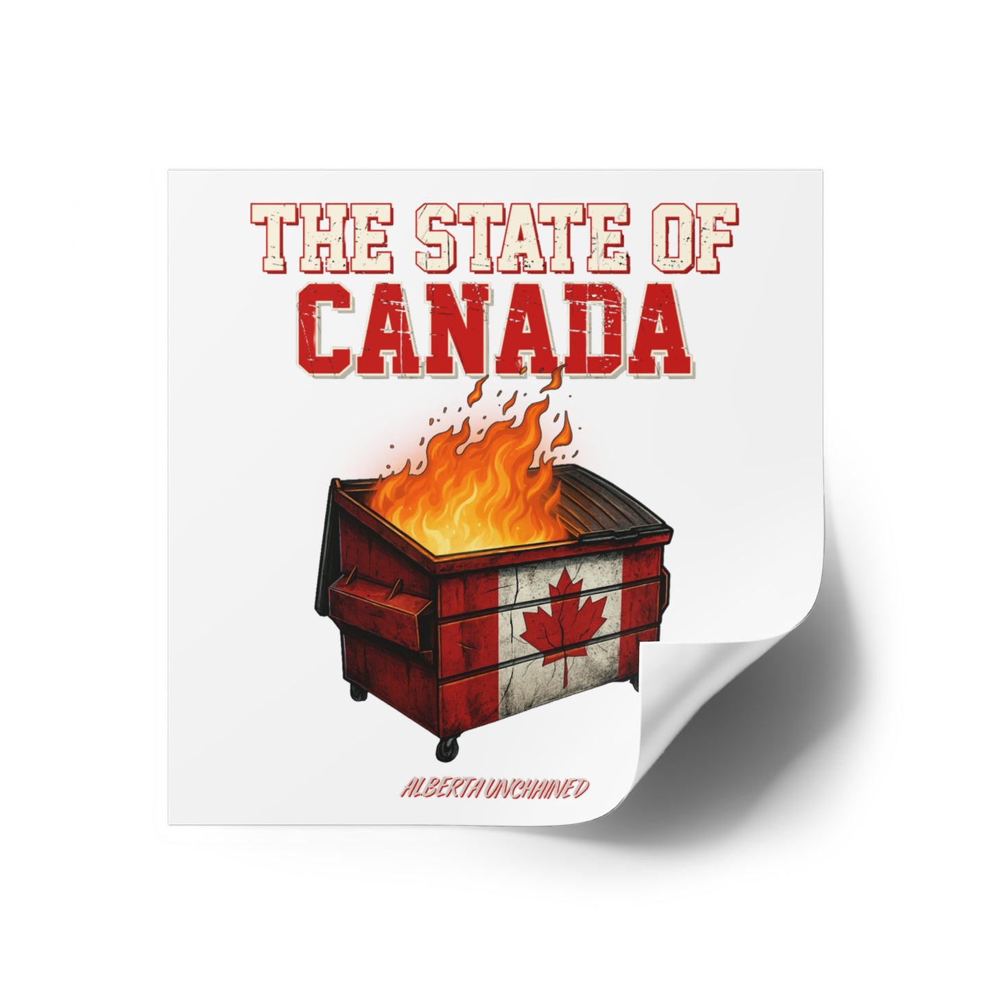 "State of Canada" Sticker
