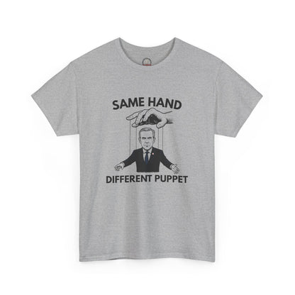 "Same Hand, Different Puppet" T-Shirt