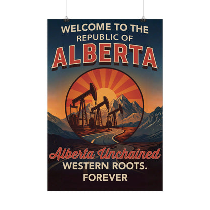 "Albertan Republic" Poster