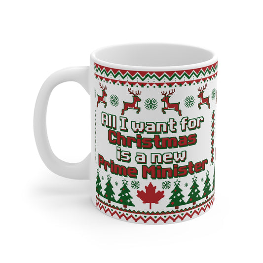 "New Prime Minister" Christmas Mug