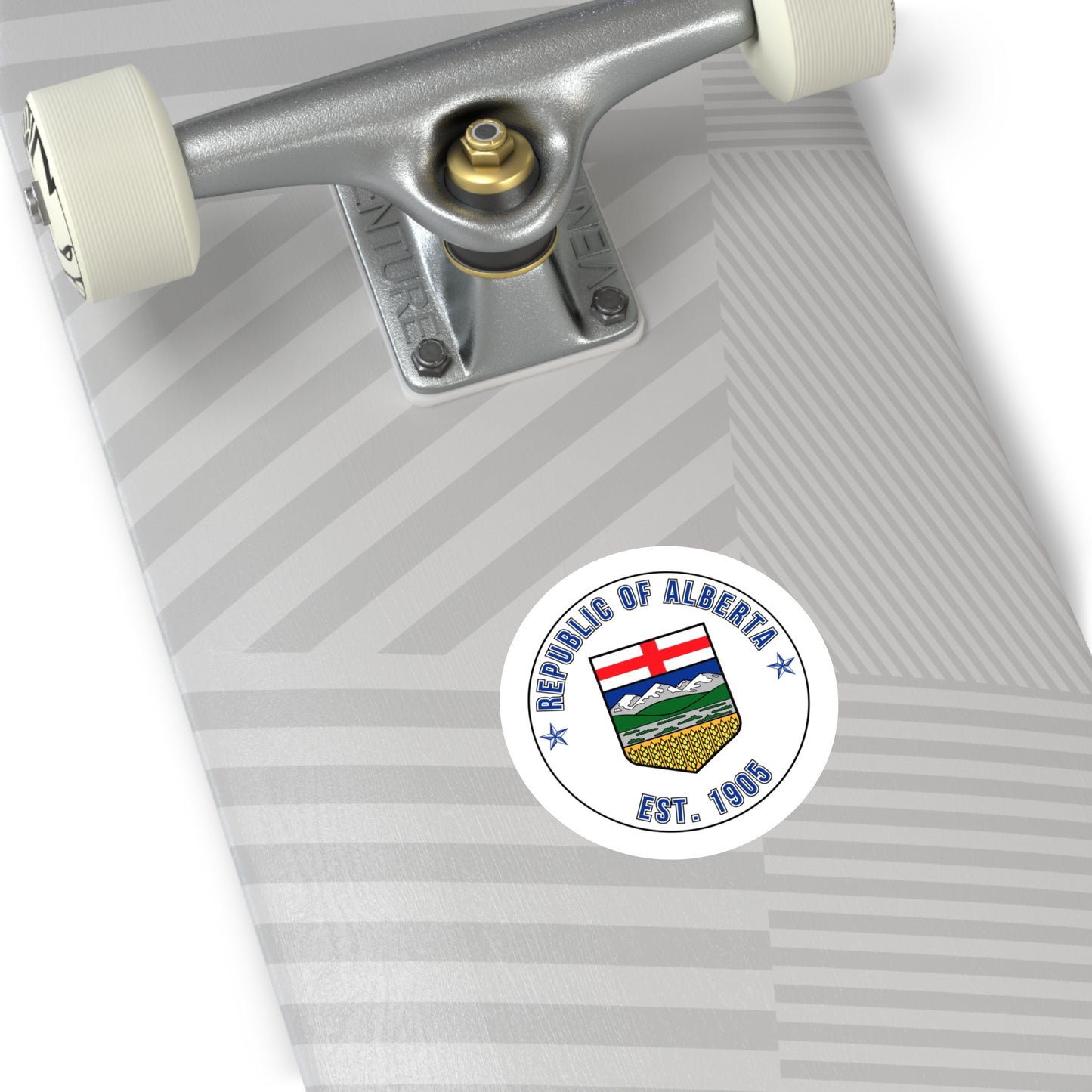 "Republic of Alberta" Round Sticker