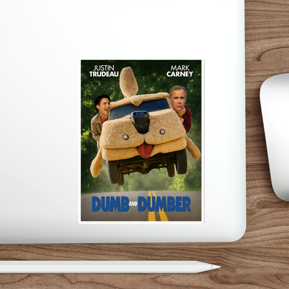 "Dumb and Dumber" Sticker