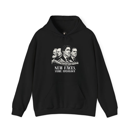 "New Faces, Same Ideology" Hoodie