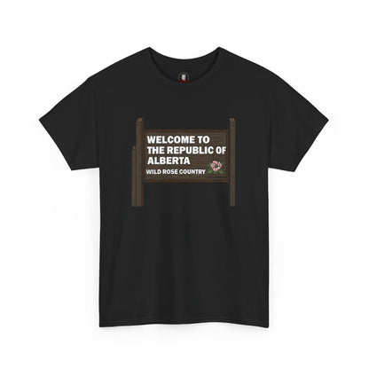 "Republic of Alberta Sign" T-Shirt