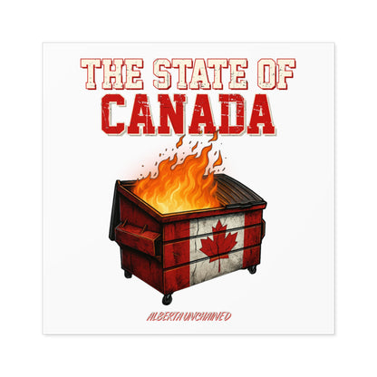 "State of Canada" Sticker
