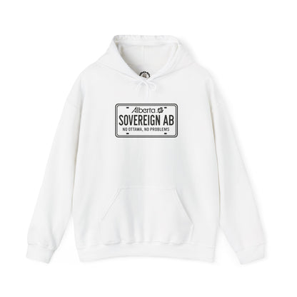 "Sovereign AB License Plate" Hoodie