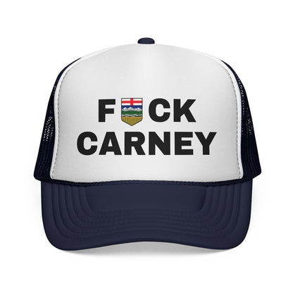 "F Carney Crest" Trucker Hat
