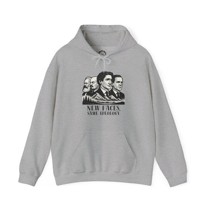 "New Faces, Same Ideology" Hoodie