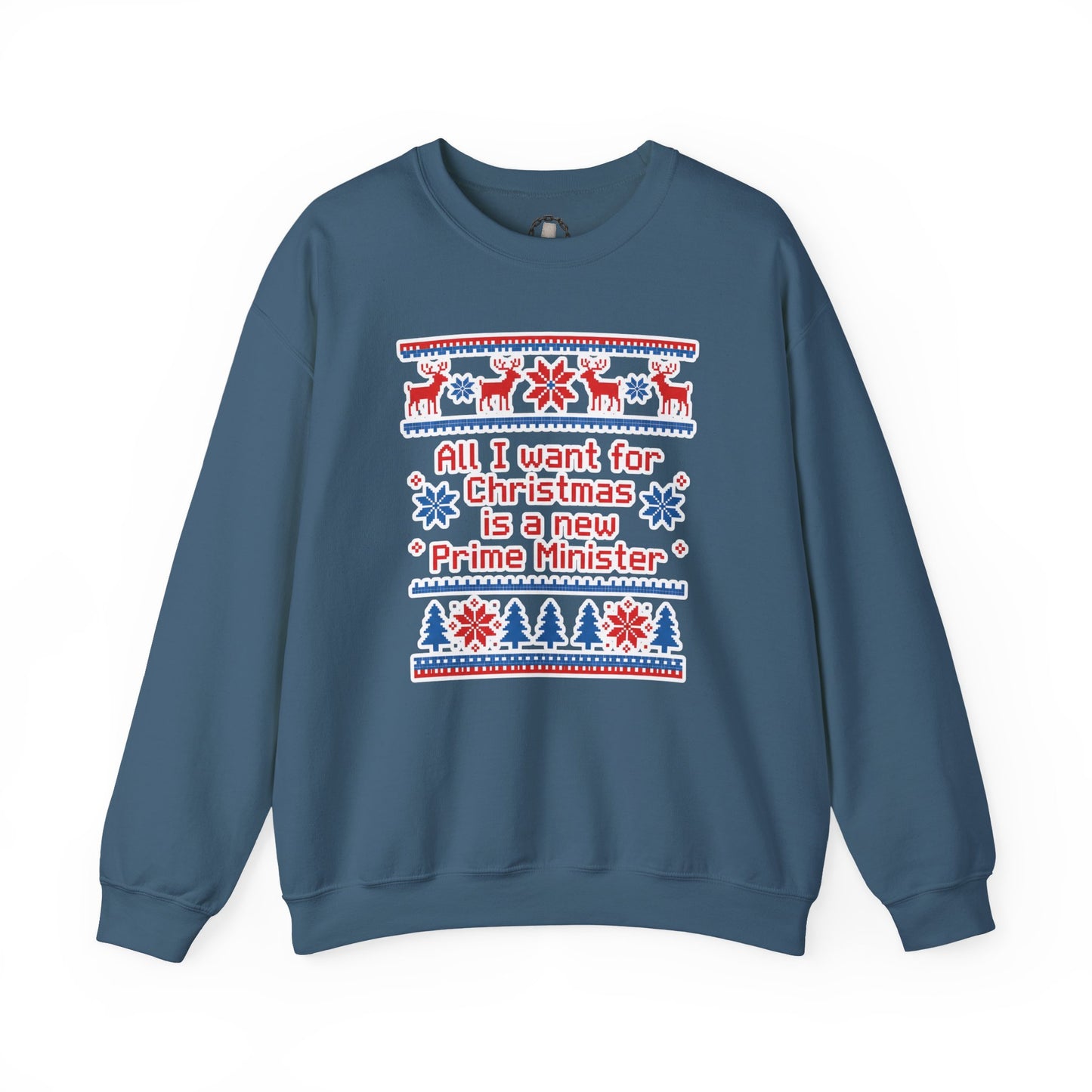 "New Prime Minister" Christmas Crewneck