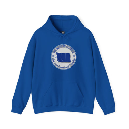"Western Alliance, Blue" Hoodie