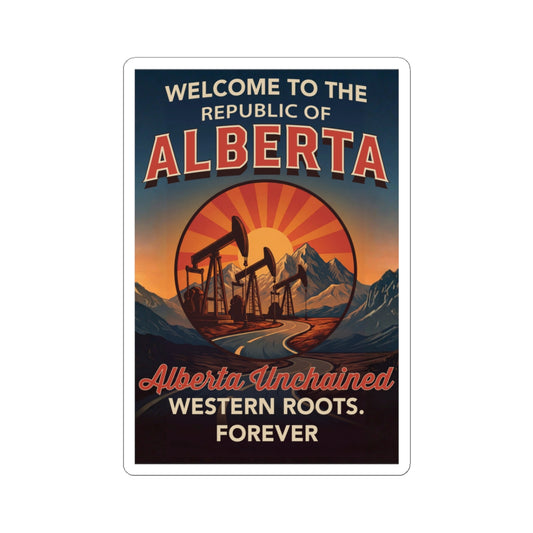 "Albertan Republic" Sticker