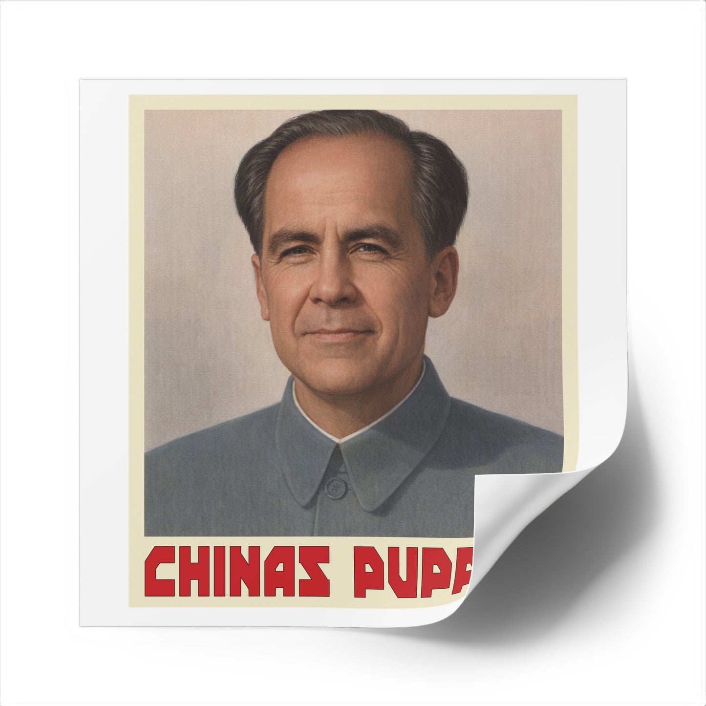"China's Puppet" Sticker