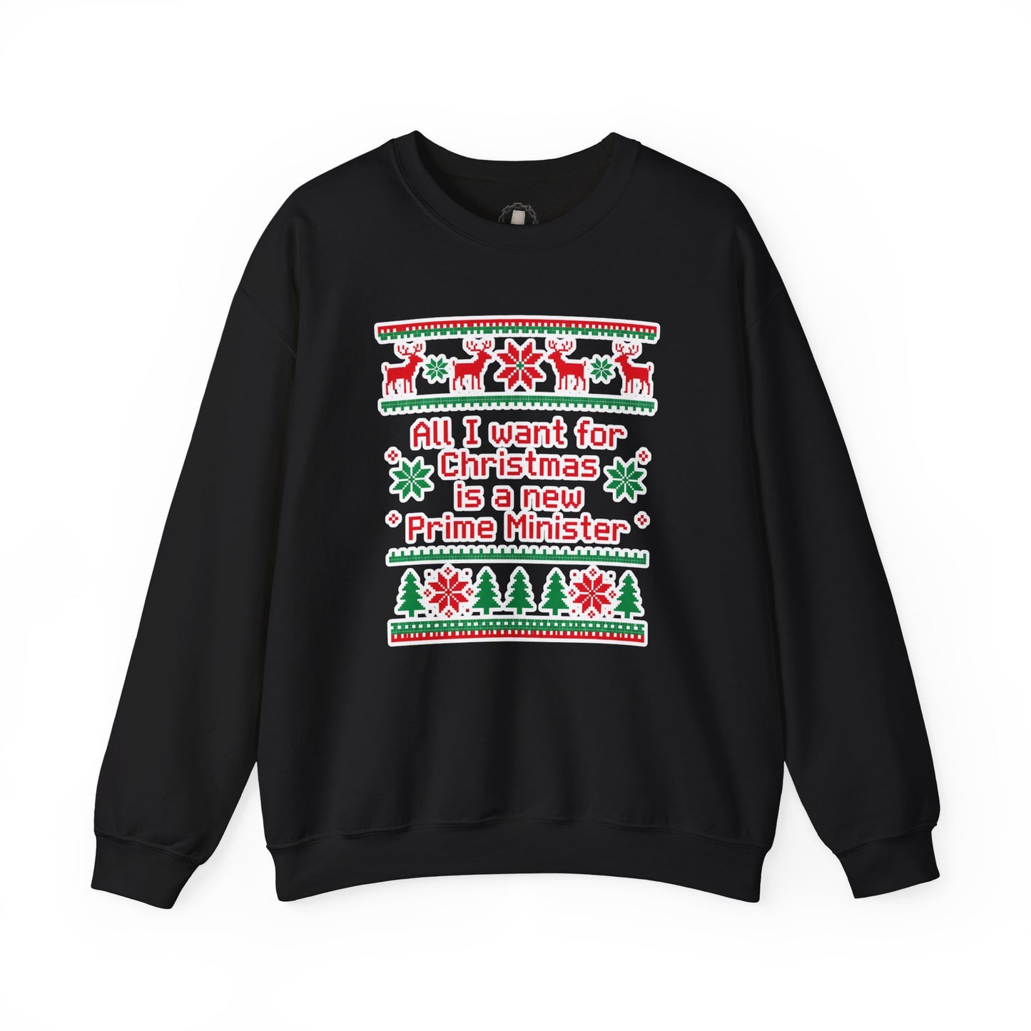 "New Prime Minister" Christmas Crewneck