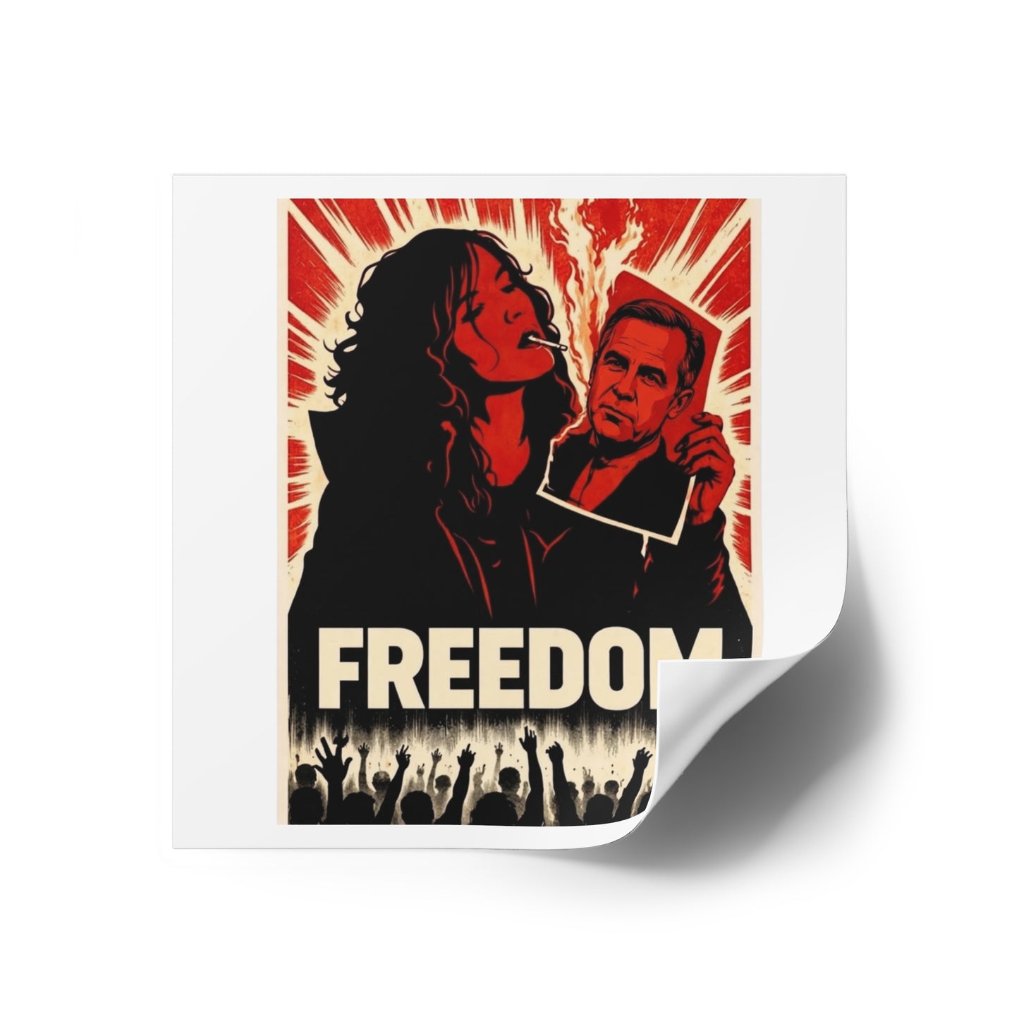 "FREEDOM" Sticker