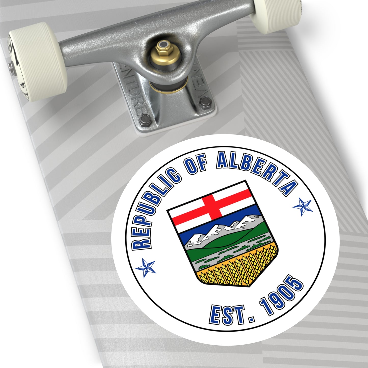 "Republic of Alberta" Round Sticker