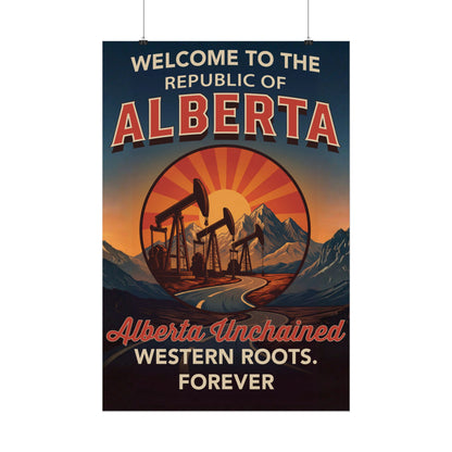 "Albertan Republic" Poster