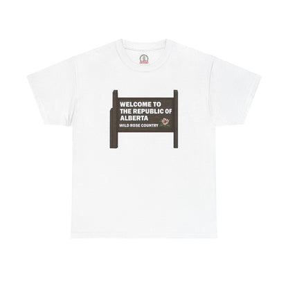 "Republic of Alberta Sign" T-Shirt