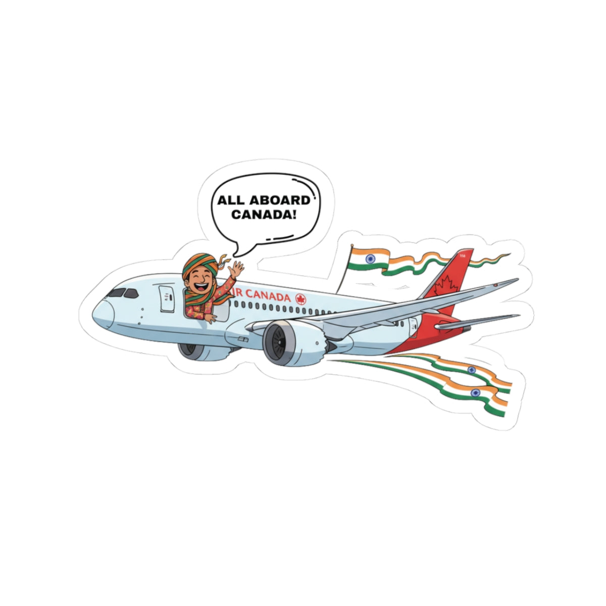 "Air Canada" Sticker