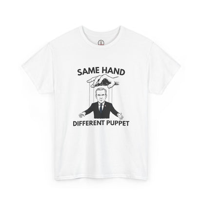 "Same Hand, Different Puppet" T-Shirt