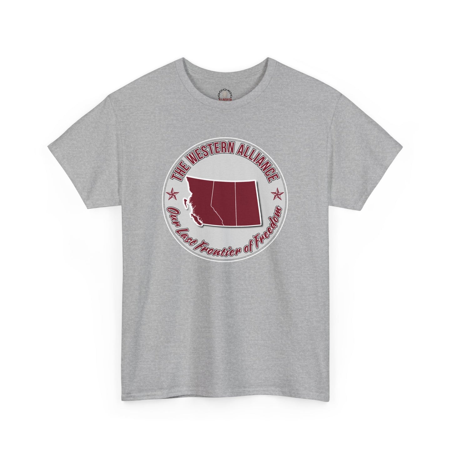 "Western Alliance, Red" T-Shirt