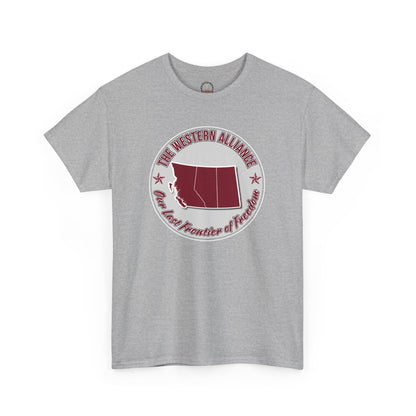"Western Alliance, Red" T-Shirt