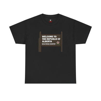 "Republic of Alberta Sign" T-Shirt