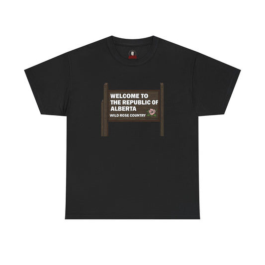 "Republic of Alberta Sign" T-Shirt