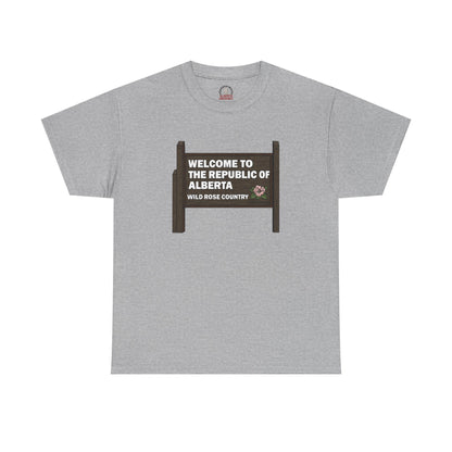 "Republic of Alberta Sign" T-Shirt