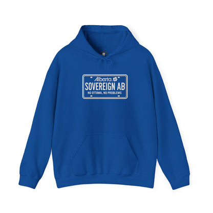 "Sovereign AB License Plate" Hoodie