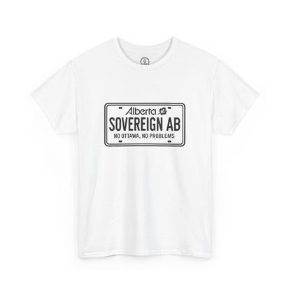 "Sovereign AB License Plate" T-Shirt